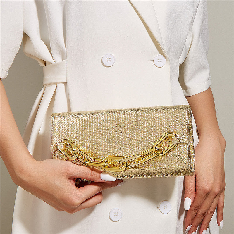 Aurora - Golden Luxe Clutch