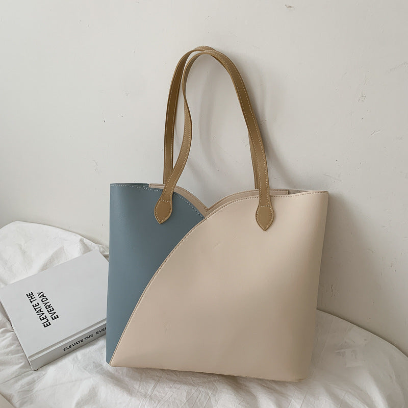 Isla - Modern Contrast Tote