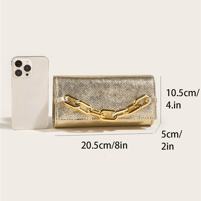 Aurora - Golden Luxe Clutch