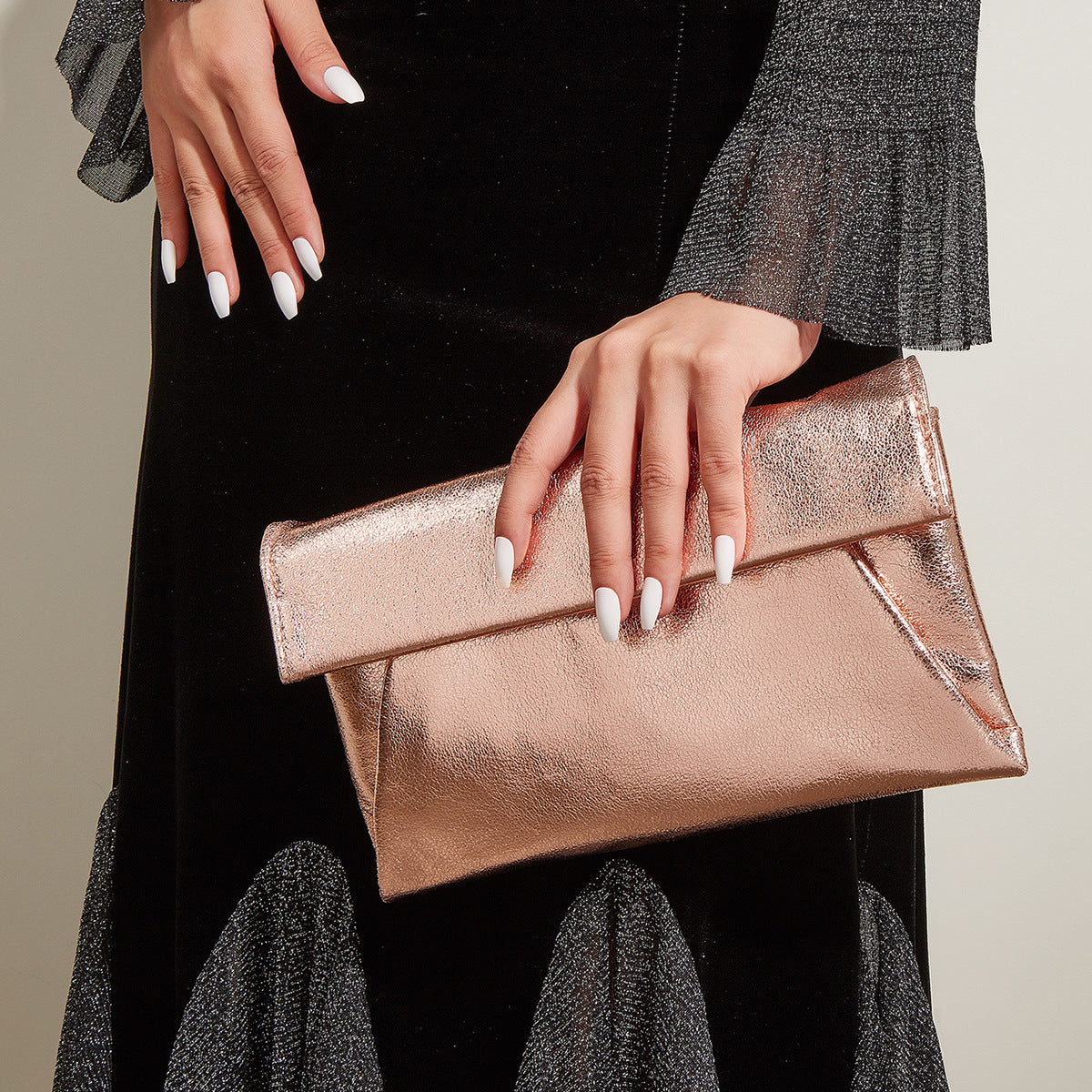 Aurora - Golden Luxe Clutch